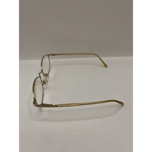 Marchon Eyeglasses GEP Misty Rose Designer Frames Only Gold 54-18-135 main image 6